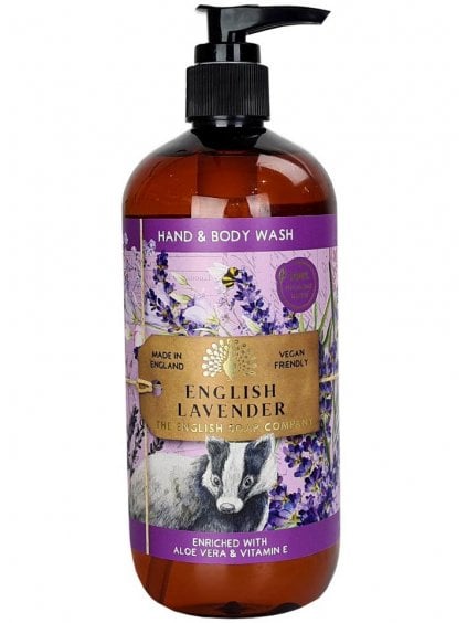 Mycí gel na ruce a tělo English Soap Company English Lavender  levandule, 500 ml