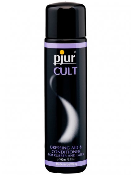 Pjur CULT - pro snadné oblékání gumy a latexu  100 ml
