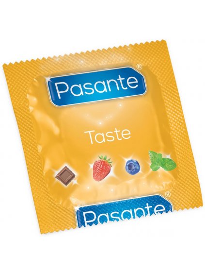 Kondom Pasante Taste Chocolate Temptation  čokoláda, 1 ks