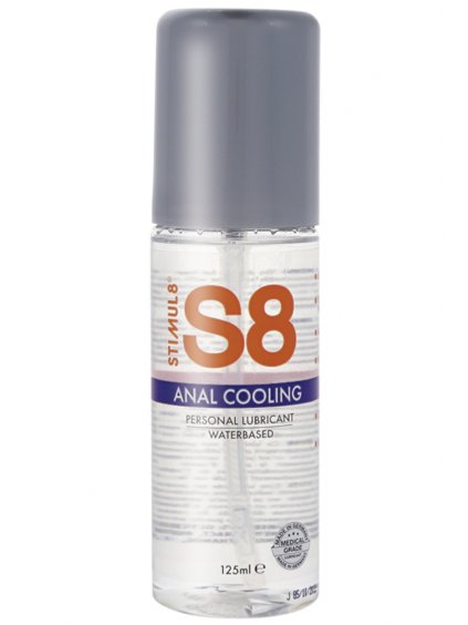 Anální lubrikační gel S8 Anal Cooling  chladivý, 125 ml