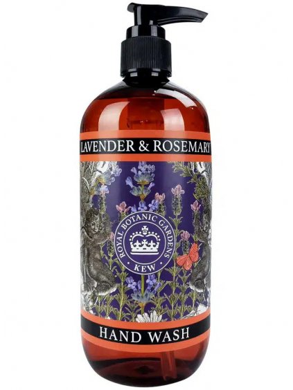 Tekuté mýdlo na ruce English Soap Company Lavender & Rosemary  levandule a rozmarýn, 500 ml