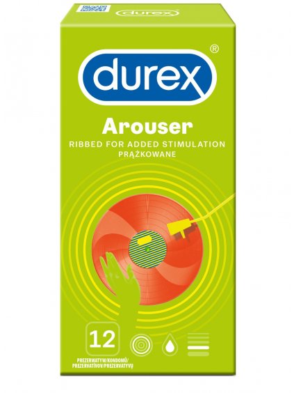 Kondomy Durex Arouser, 12 ks