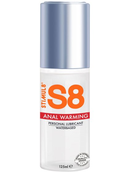 Anální lubrikační gel S8 Anal Warming  hřejivý, 125 ml