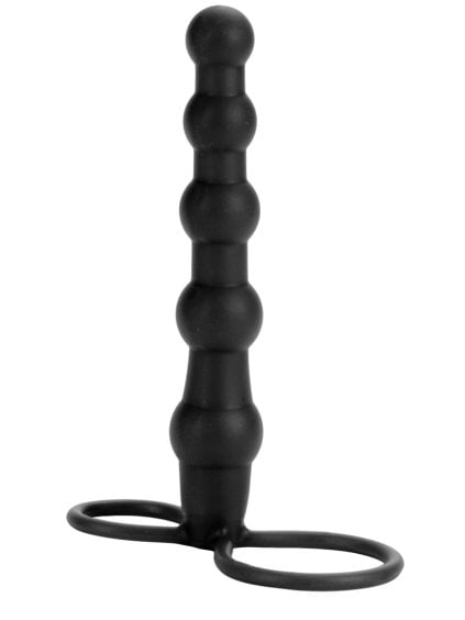 Připínací penis pro muže Love Rider Beaded Dual Penetrator