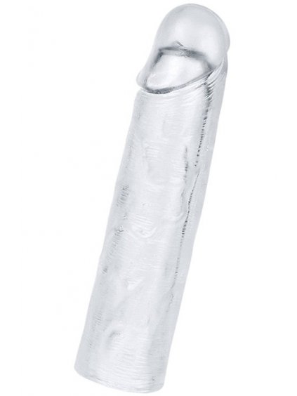 Zvětšovací návlek na penis Lovetoy Flawless Clear +1"  (2,5 cm)