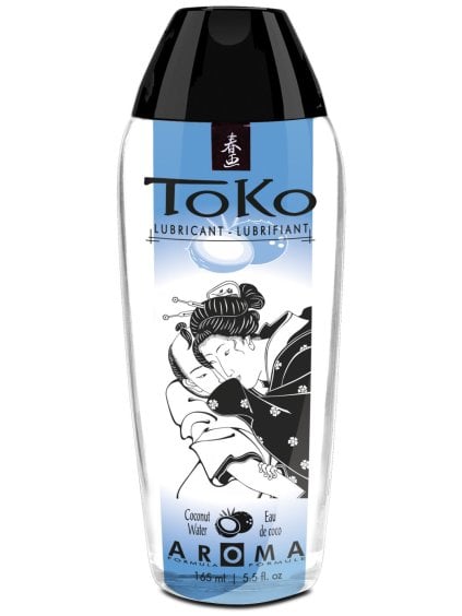 Ochucený lubrikační gel Shunga Toko Aroma Coconut Water  165 ml