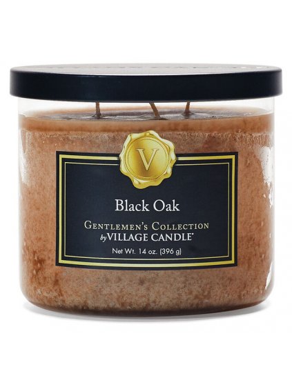 Vonná svíčka Village Candle Black Oak  černý dub, 396 g
