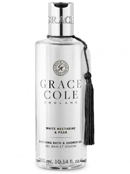 Sprchový gel Grace Cole White Nectarine & Pear  bílá nektarinka a hruška, 300 ml