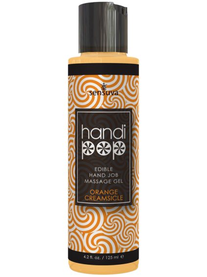 Masturbační gel na hand job Sensuva HandiPop Orange Creamsicle  125 ml