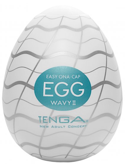 Masturbátor pro muže TENGA Egg Wavy II