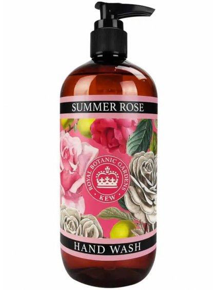 Tekuté mýdlo na ruce English Soap Company Summer Rose  růže, 500 ml