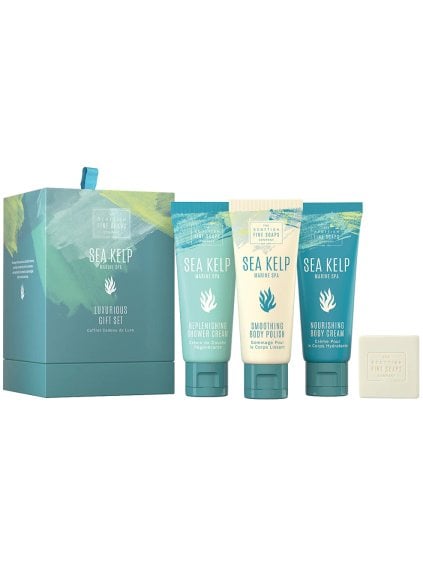 Kosmetická sada Scottish Fine Soaps Sea Kelp Marine Spa  4 ks