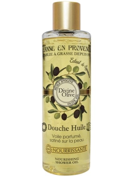 Vyživující sprchový olej Jeanne en Provence Divine Olive  olivy, 250 ml