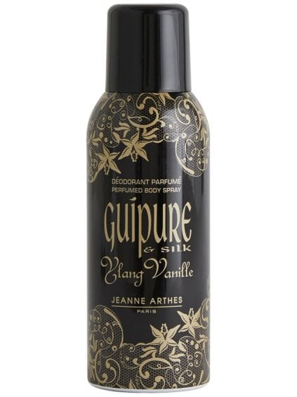 Dámský tělový sprej Jeanne Arthes Guipure & Silk Ylang Vanille  150 ml