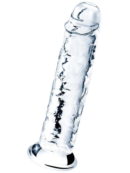 Realistické dildo s přísavkou Lovetoy Flawless Clear 7"