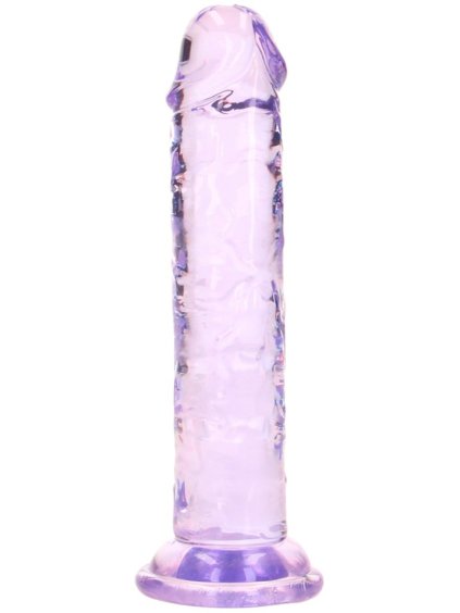 Realistické dildo s přísavkou RealRock 6"  fialové