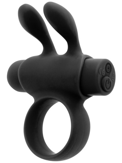 Vibrační erekční kroužek Rabbit Ring Black