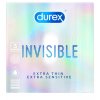 Ztenčené kondomy Durex Invisible Extra Thin Extra Sensitive  3 ks